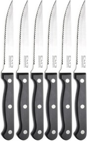 Set Coltelli per Bistecca 6 Pezzi in Acciaio Eme Rodeo...