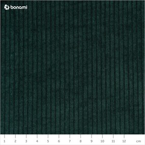 Divano variabile in velluto a coste /Verde scuro Folk Raw - Karup Design