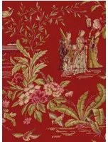 Coordonne Carta da parati Tang Walk - Ruby