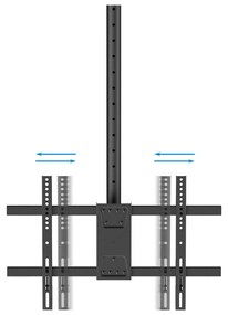 Supporto TV Tda Soffitto TooQ LPCE2286TSLI-XL-B 43" 86" 100 kg