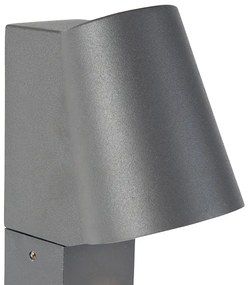 Lampada da esterno moderna in piedi antracite con LED - UMA