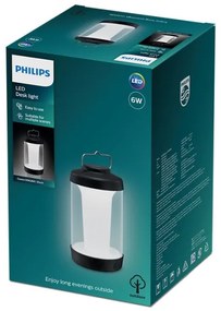 Philips - Lampada portatile LED dimmerabile CICERO LED/6W/5V IP54