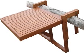 Set di 2 sedie e tavolo sospeso in legno di eucalipto Balcone Berkeley - Garden Pleasure