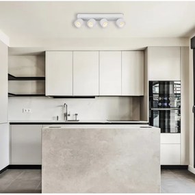 Globo 56961-4W - Faretto LED RAE 4xLED/6W/230V bianco