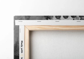Stampa su tela – Pittura mediatica moderna in bianco e nero