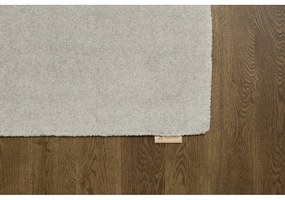 Tappeto in lana crema 133x190 cm Calisia M Smooth - Agnella