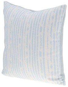 Cuscino DKD Home Decor Righe Azzurro Bianco Mediterraneo (45 x 15 x 45 cm)