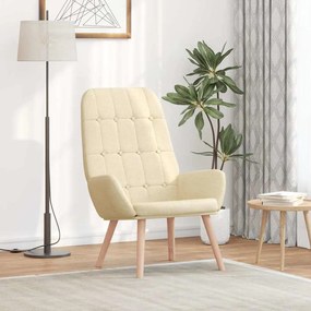 Sedia Relax Crema İn Tessuto /