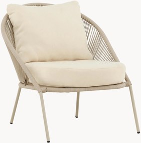 Set di 2 poltrone da giardino impilabili Lindos