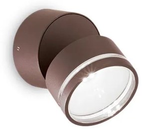 Lampada da parete 6 luci omega ap round coffee 4000k