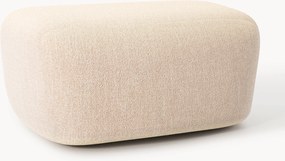 Pouf grande in bouclé Wolke