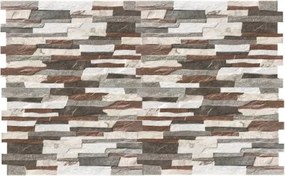 Rivestimento muretto grès porcellanato 33x55 cm Desalto Gris Emotion Ceramics