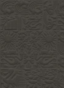 Arte Carta da parati Chimu - Graphite