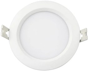 Faretto da incasso 6W RGB+CCT IP54 Angolo 120° foro Ø100mm Colore RGB+CCT
