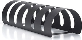 Rastelliera Portabici 5 Posti in Ferro 90x30x23 cm Belfer Bike Rack 42/PB Antracite...