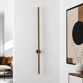 Brilagi - Lampada da parete LED WOODY LINE 12W 230V 120 cm rovere/noce