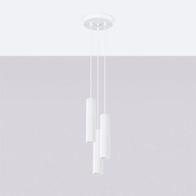 Lampada a Sospensione 3xGU10 in Alluminio KARBON 3P