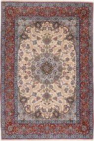 Isfahan Tappeto 110 x 160 (Iran) Annodato A Mano