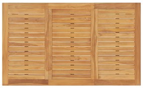 Tavolo batavia 150x90x75 cm legno massello di teak