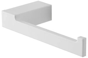 Porta rotolo carta igienica da muro in alluminio bianco Sky