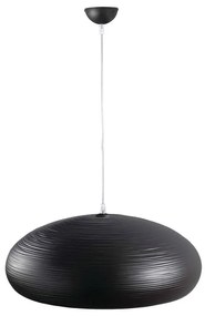 Lampadario Moderno Lodge trasparente paralume marrone E27 Ø60cm LA MIA LUCE