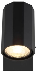 Globo 57918-1B - Faretto da parete JAMES 1xGU10/25W/230V nero