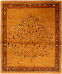 Loribaft Tappeto persiano 170x200 Giallo (Iran) Annodato A Mano