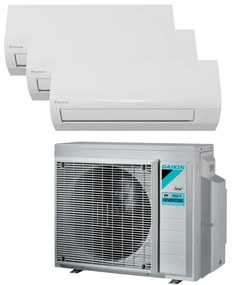 Condizionatore a muro multisplit inverter DAIKIN PRO ERA 18000 BTU classe raffreddamento A++, classe di riscaldamento A+, bianco