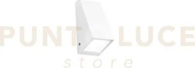 Applique popup bianca in metallo ip44 1 luce attacco gu10 71x69x145mm