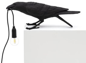 Bird Lamp Playing Lampada da Tavolo Nero - Seletti