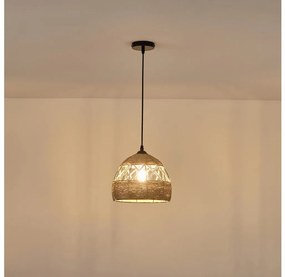 Lampadario a sospensione con filo 1xE27/15W/230V beige