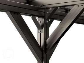 GFP 3,05x5,04m Tettoia per auto, antracite - (GFPV00951)