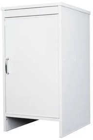 Mobile multiuso lavanderia 45x50 cm in PVC con ripiano interno Kandy