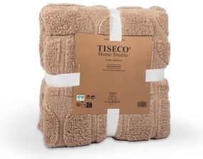 Coperta marrone in micropile 150x200 cm Rena – Tiseco Home Studio