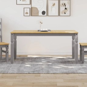 Tavolo Da Pranzo Corona 160x80x75 Cm İn Legno Massello Di Pino /