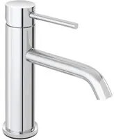 Rubinetto lavabo in acciaio inox con scarico click clack Nuego