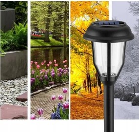 Lampada solare LED con sensore crepuscolare LED/2V IP44 600 mAh