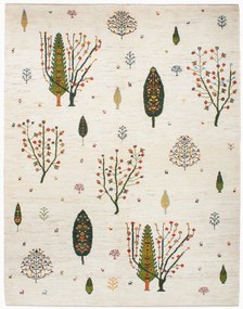 Gabbeh Tappeto 160 x 200 Beige (Iran) Annodato A Mano