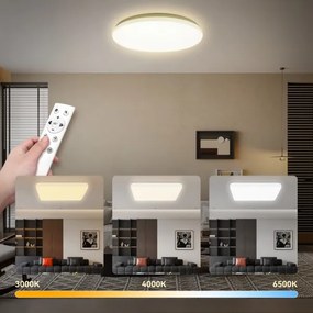 Brilagi - Plafoniera LED dimmerabile MILKY WAY LED/36W/230V 3000-6500K +telecomando