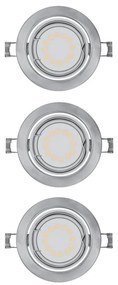 Osram - SET 3x Lampada da incasso LED 3xGU10/3W/230V