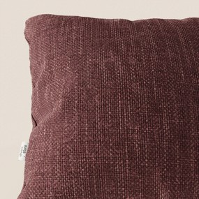 Lyon cuscino disponibile in diversi colori realizzato in morbido tessuto intrecciato impermeabile T06 rosso