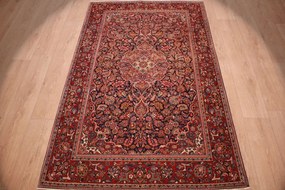 Kashan Tappeto 140 x 210 (Iran) Annodato A Mano