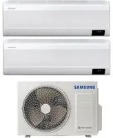 Climatizzatore Condizionatore Dual Split Inverter Samsung Serie Windfree Avant 9000+12000 btu con AJ040TXJ2KG/EU A+++ Wi-Fi 9+12 R-32 - NOVITA'