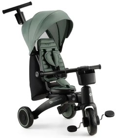 KINDERKRAFT - Triciclo per bambini 4 in 1 JAZZ 2 verde