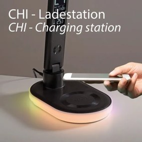 JUST LIGHT. 11018-18 - Lampada da tavolo dimmerabile LED RGBW TINA LED/4W/230V