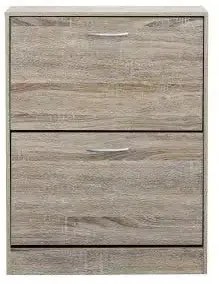 Scarpiera Sally Naturale: Legno, cm 60x24x80