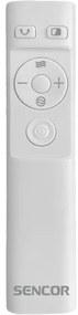 Sencor - Ventilatore da pavimento senza pale 50W/230V bianco + telecomando