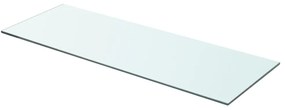 Mensola İn Vetro Trasparente 70x25 Cm /