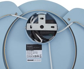 Lampada da parete per bambini blu con LED dimmerabile a 3 livelli - Ellie l'Elefante