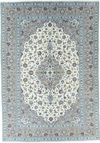 Kashan Tappeto 350 x 240 Beige (Iran) Annodato A Mano